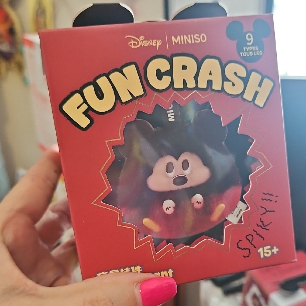 Fun Crash Spiky Toy - Red and Black - Picture 1 of 2